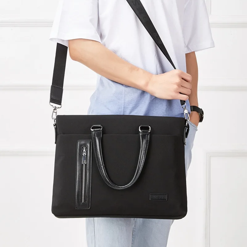 2020 Brand Business Men Briefcase High Quality Handbag Nylon Waterproof Lightweight Laptop Handbag Men Messenger Bag Package