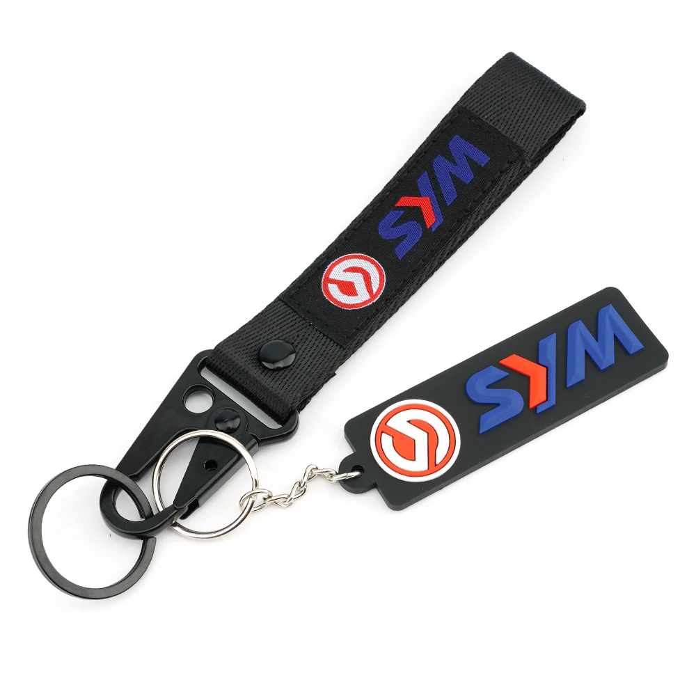 

Для SYM CRUISYM 150 180 GTS300 RV250 JOYMAX-Z300 MAXSYM 400 600 Универсальный брелок для ключей с вышивкой мотоцикла кольцо для ключей