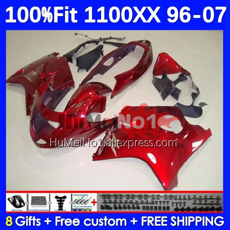 

Stock red OEM Blackbird For HONDA CBR 1100 XX 1100XX 93No.56 CBR1100XX 96 97 98 99 00 01 2002 2003 2004 2005 2006 2007 Fairing