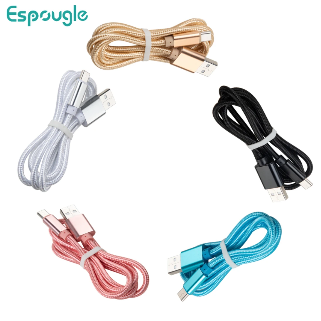 

Micro USB Cable Nylon Fast Charging Data Sync Cable for Samsung S7 S6 S5 S4 Huawei Xiaomi Sony Phone Charger Cord 1M/2M/3M
