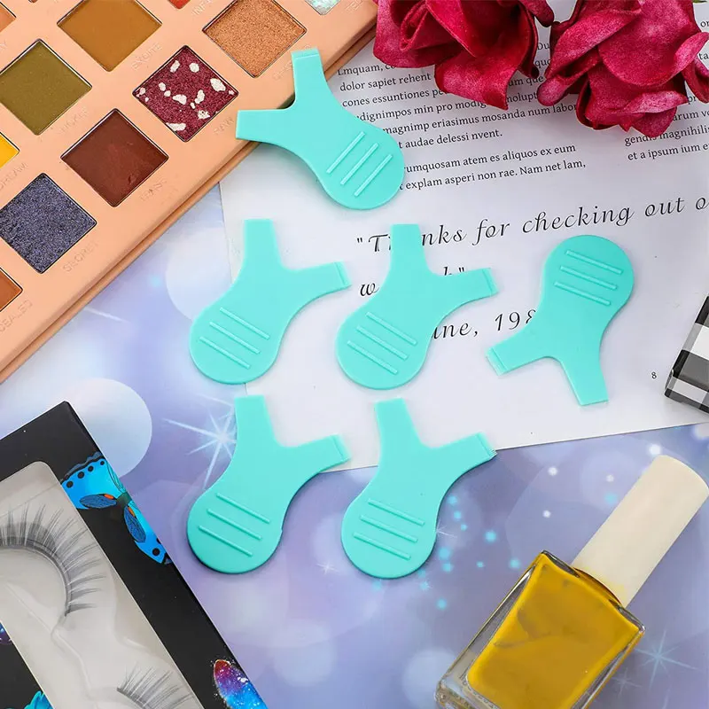 500 PCS Reusable Plastic Mascara Brush For Cleaning Eyelashes Hair Curler Y-Shaped Grafted Mascara Brush Makeup Mascara Tool