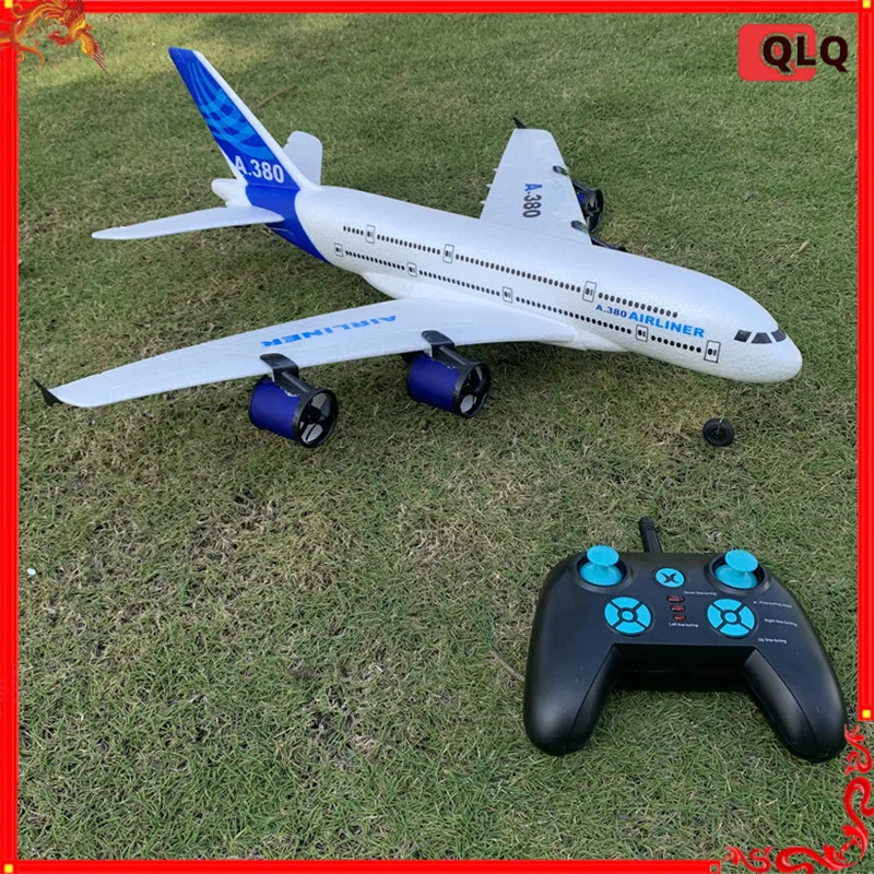 Радиоуправляемый самолет A380 планер Boein с дистанционным управлением