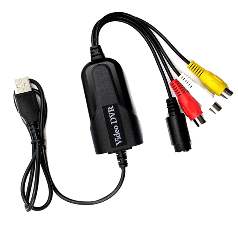 

CVBS Converter USB Video Capture Card USB 2.0 Audio Video Adapter Accessories For Computer DVD Camcorder