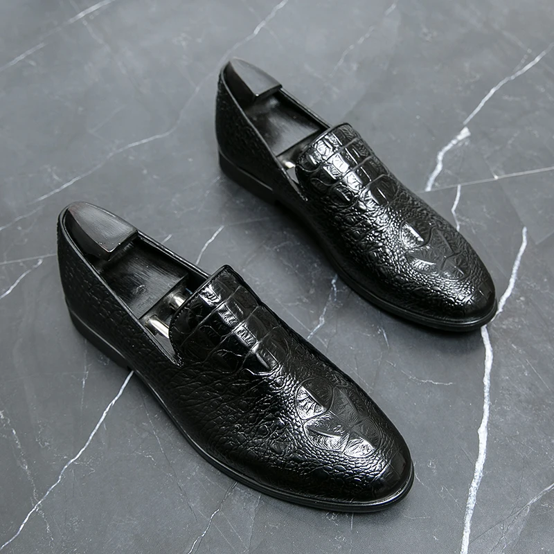 

Женские туфли, роскошные брендовые Дизайнерские мужские туфли для вождения, деловые строгие туфли с крокодиловым узором, слипоны, мокасины