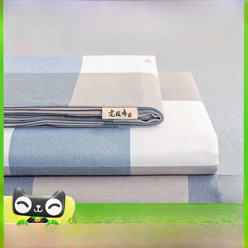 Pure Old Southern Coarse Cloth Life Cotton Bed Sheet Thick and Smooth Moisture Absorption Breathable Long Sleep Non-Stick Bod...