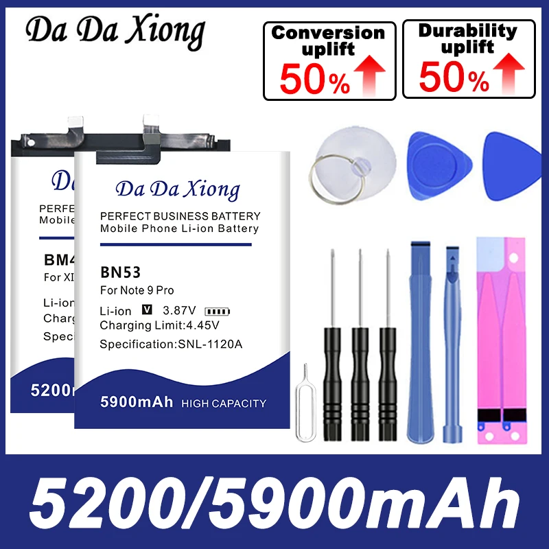 

BM4N BM57 BN63 Battery For Xiaomi Redmi Note POCO BM4D X3 F3 1 3 5C 9 10 11 Play T S 8T 7 10T 9T K30 K40 Lite Pro Ultra 5G Mix 4