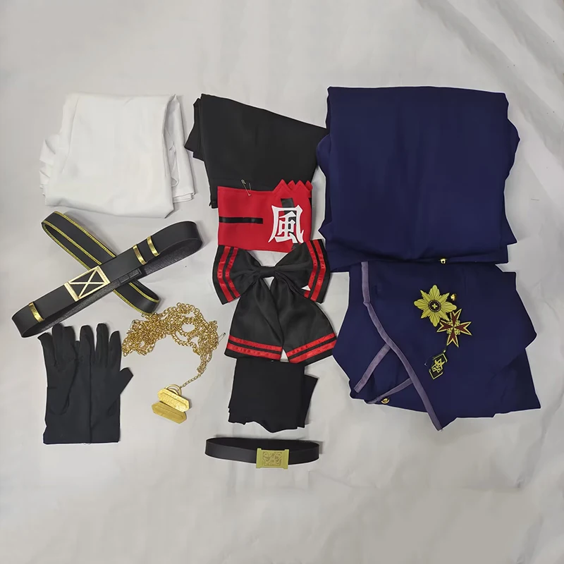 Игра Синий Архив Cos Sorasaki Hina Косплей Крутой Настроить Женский темно-синий