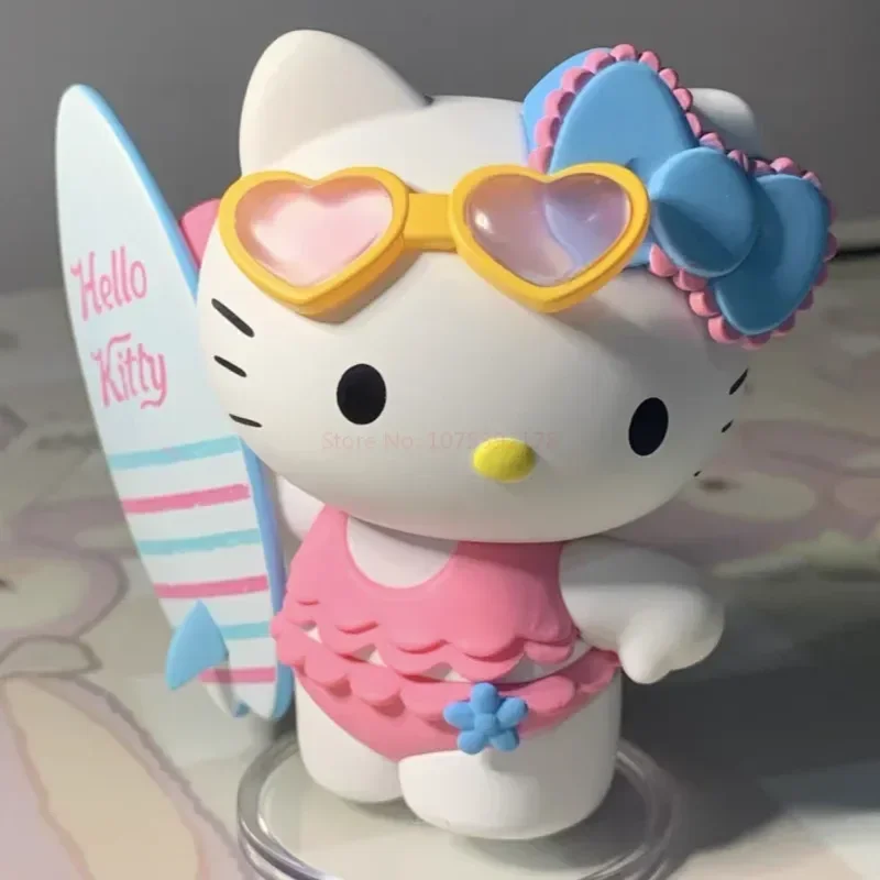 Sanrio глухая коробка Hello Kitty Cinnamoroll серия маленький остров кавайные аниме игрушки