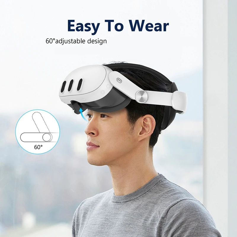 Ремешок для Oculus Quest 3 VR с улучшенной поддержкой