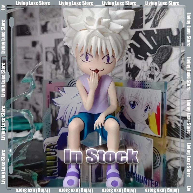 Новый HUNTER анимация периферийные украшения милое кошачье лицо Killua Zaoldyeck GK фигурка