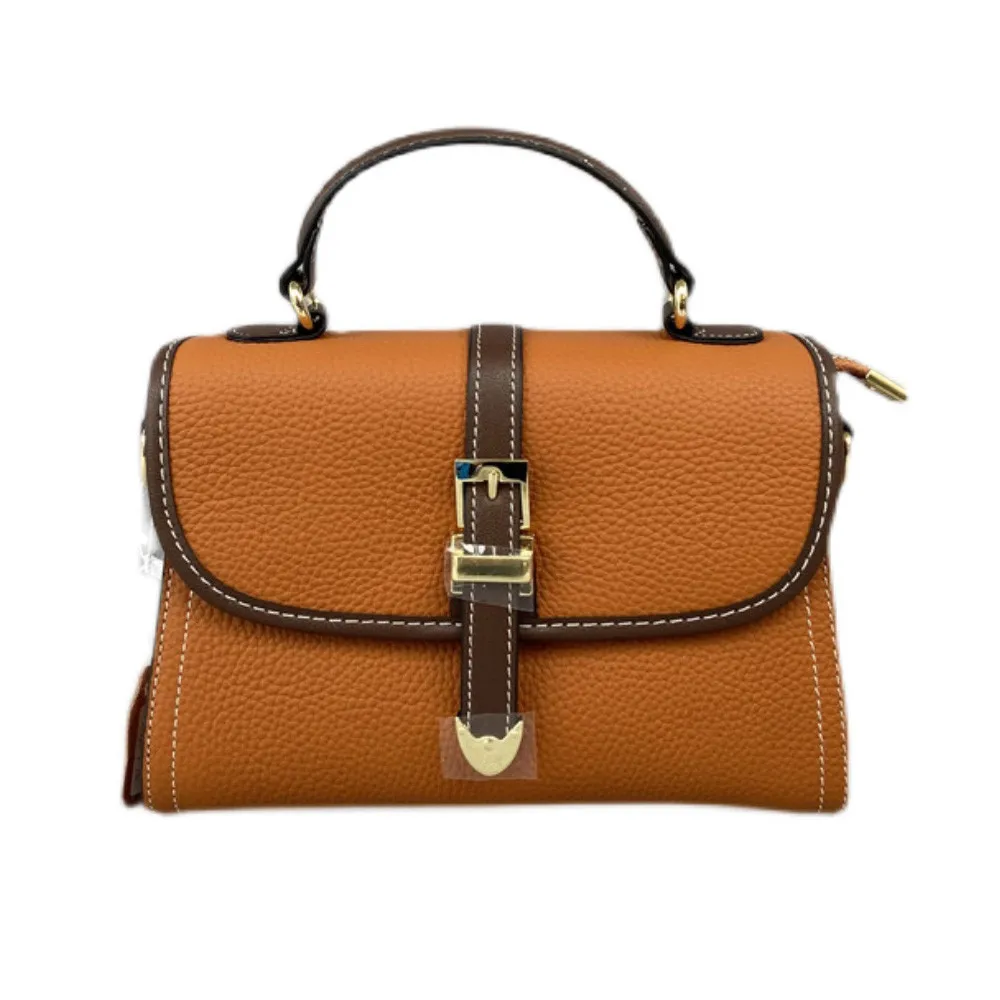 

Маленькие женские сумки из натуральной коровьей кожи, ранец на ремешке с ручками сверху