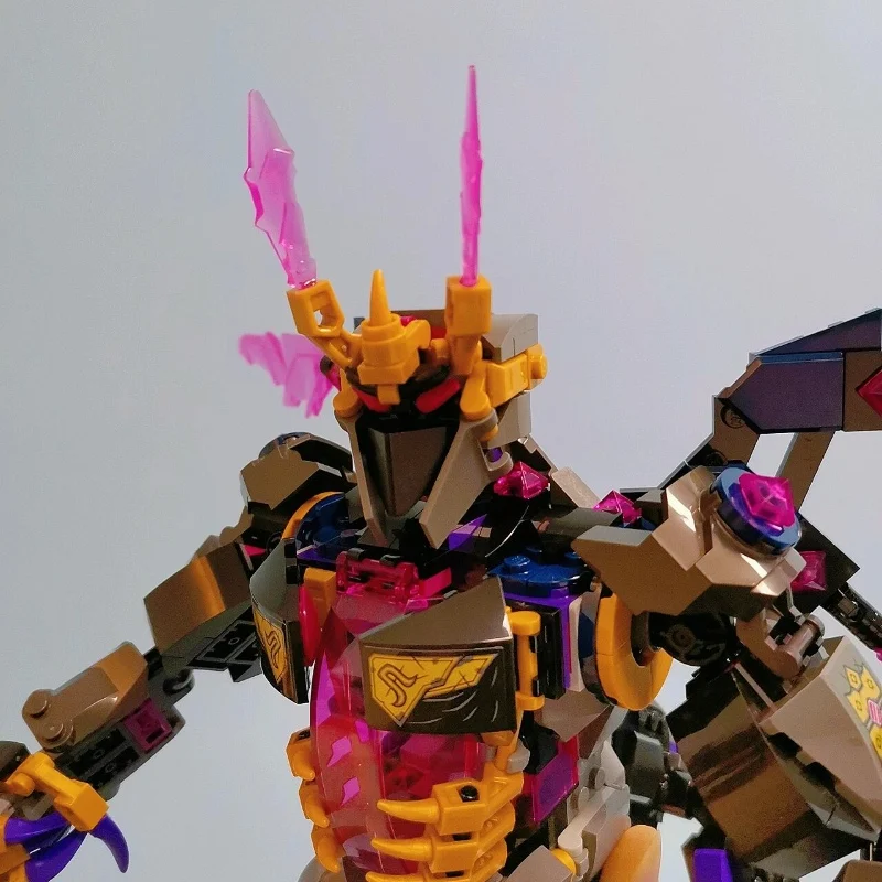 720 шт. строительные блоки Crystal King подходят 71772 кирпичей классическая модель фильма