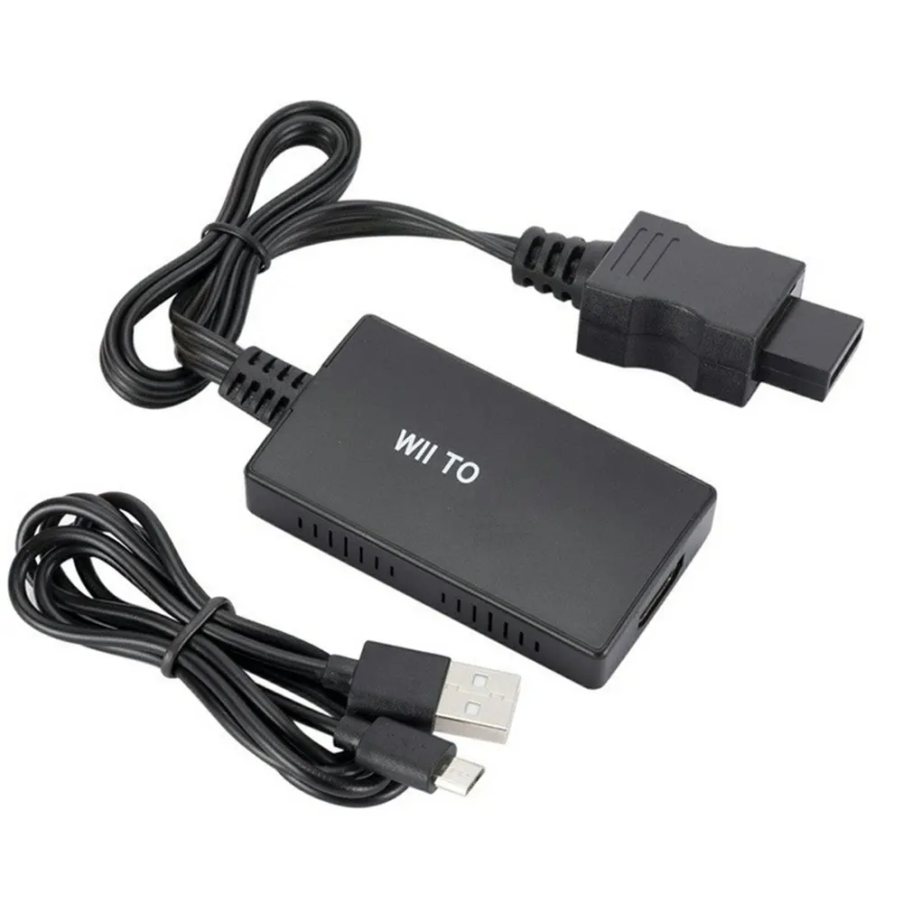 

Wii To HDMI-compatible Converter Wii Adapter High Definition Output Video And Audio With 3.5mm Audio Interface For Wii Display