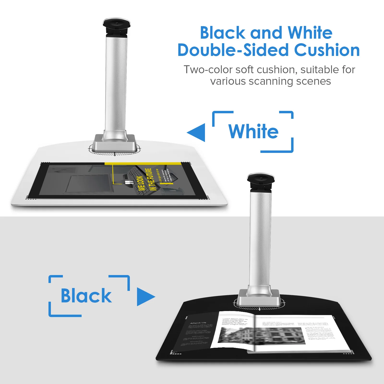 Сканер A4 для документов с камерой высокой четкости 10 миллионов пикселей |