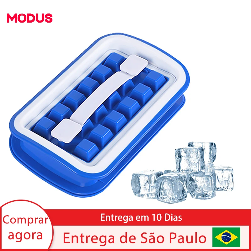 

2 in 1 Multifuncional de 18 Compartimentos de Cubos de Gelo Molde de Bolinhas de Gelo Acessórios de Cozinha