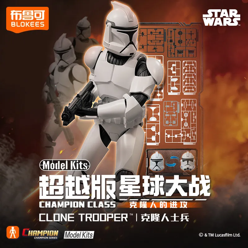 Фото Оригинальные сборные фигурки BLOKEES Star Wars Beyond: Коллекционные модели, игрушки для сборки, украшения, праздничные подарки №2