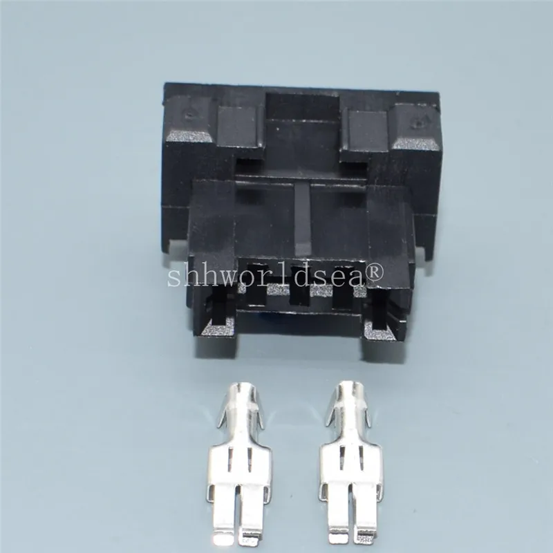 1Sets 2 Pin Auto Electrical Fuse Box Plug High Current Wiring Cable Connector With Terminal for VW 161937501 161 937 501