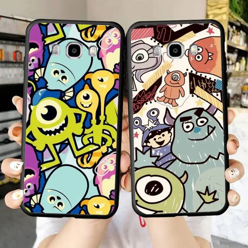 

Disney Monsters, Inc Phone Case For Samsung Galaxy J4 plus J6 J5 J72016 J7prime cover for J7Core J6plus