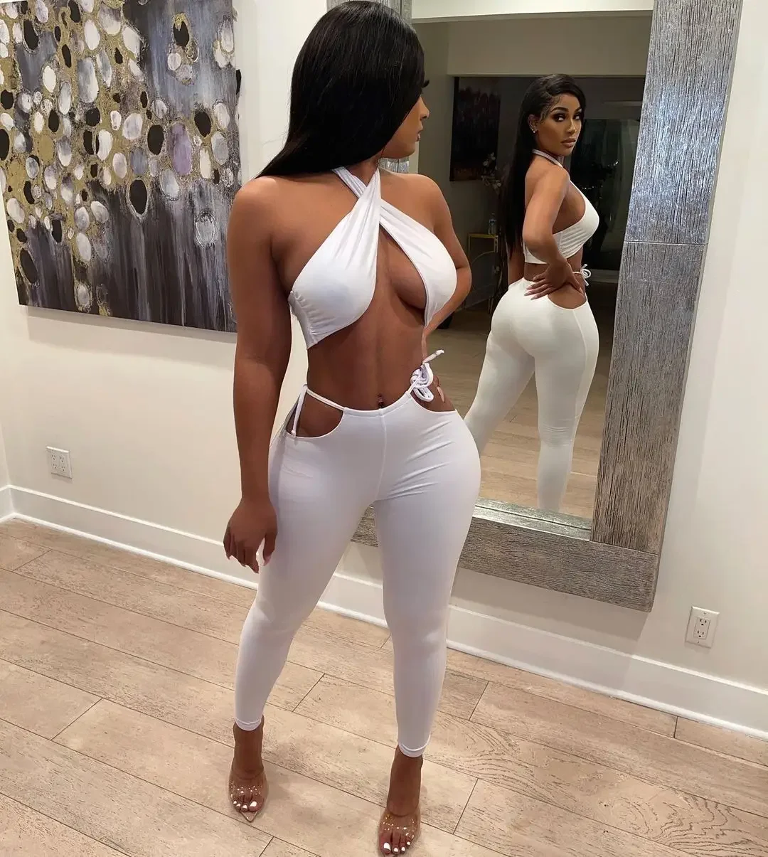 A5020 Трансграничная женская одежда весна-лето однотонное сексуальное боди с