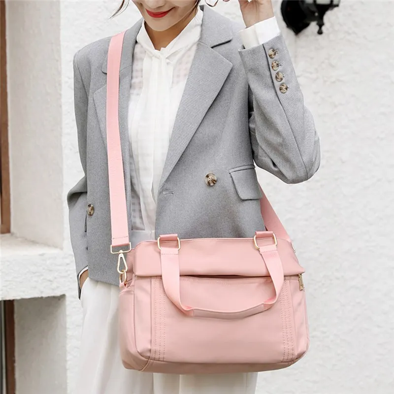 2022 New Women Shoulder Bags Top-Handle Bags High Quality Nylon Ladies Leisure Totes Crossbody Bag Female Handbags Bolsas Mujer