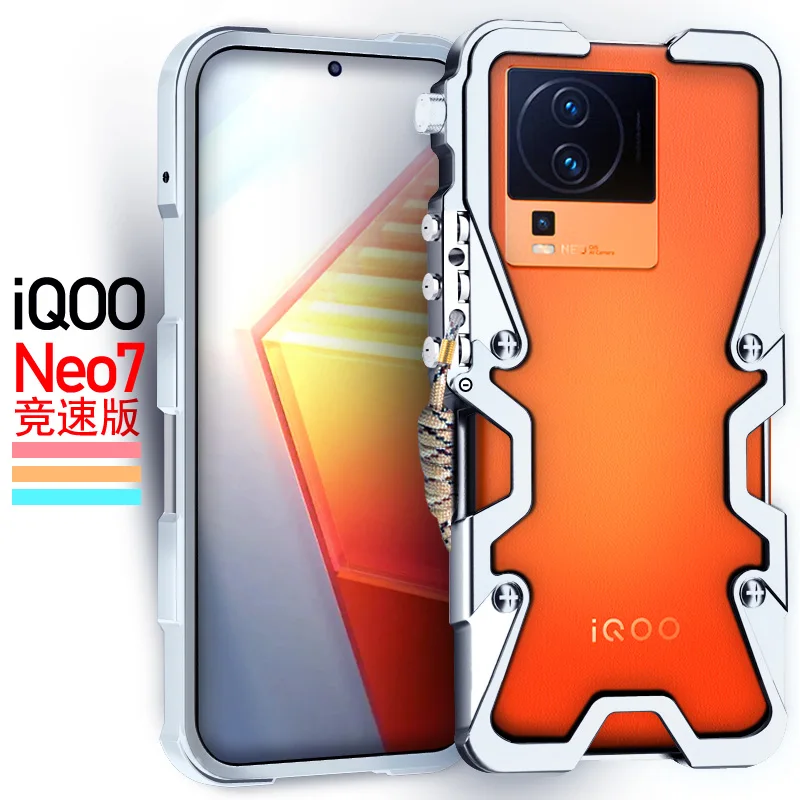 Роскошные армированные металлические алюминиевые Чехлы для телефона бампер Vivo