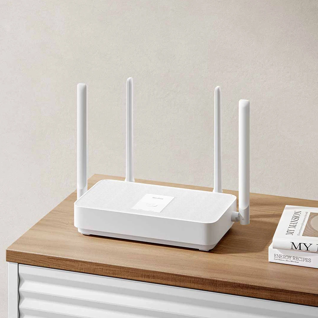 Wi-Fi-роутер Xiaomi Redmi Router AX1800 5-ядерный WiFi6 1800 Мбит/с 256 Мб двухдиапазонный 4 внешних