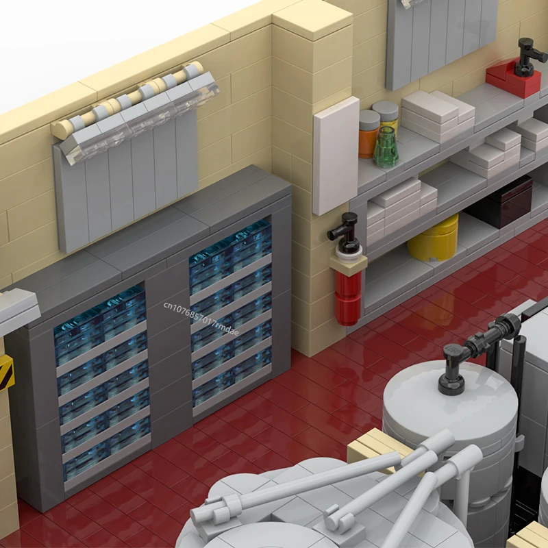 НОВЫЙ 2885 шт. серии фильмов MOC модульная модель Breaking Bad Superlab DIY творческие идеи