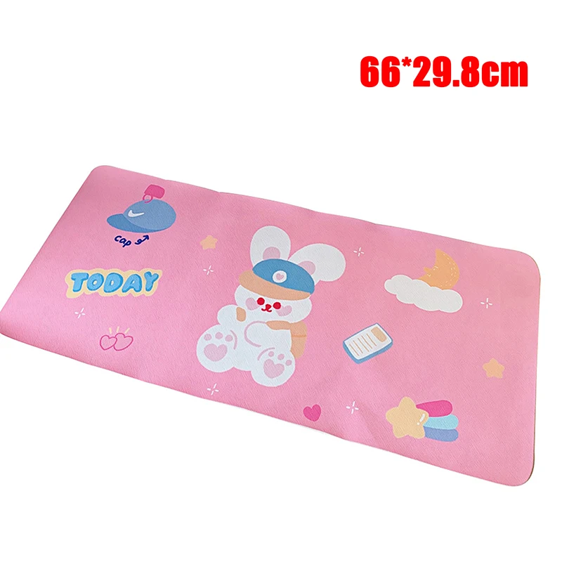 

Kawaii Mouse Pad Bunny Large Desk Mat Table Mat Girls Keypad Mant Students Dormi