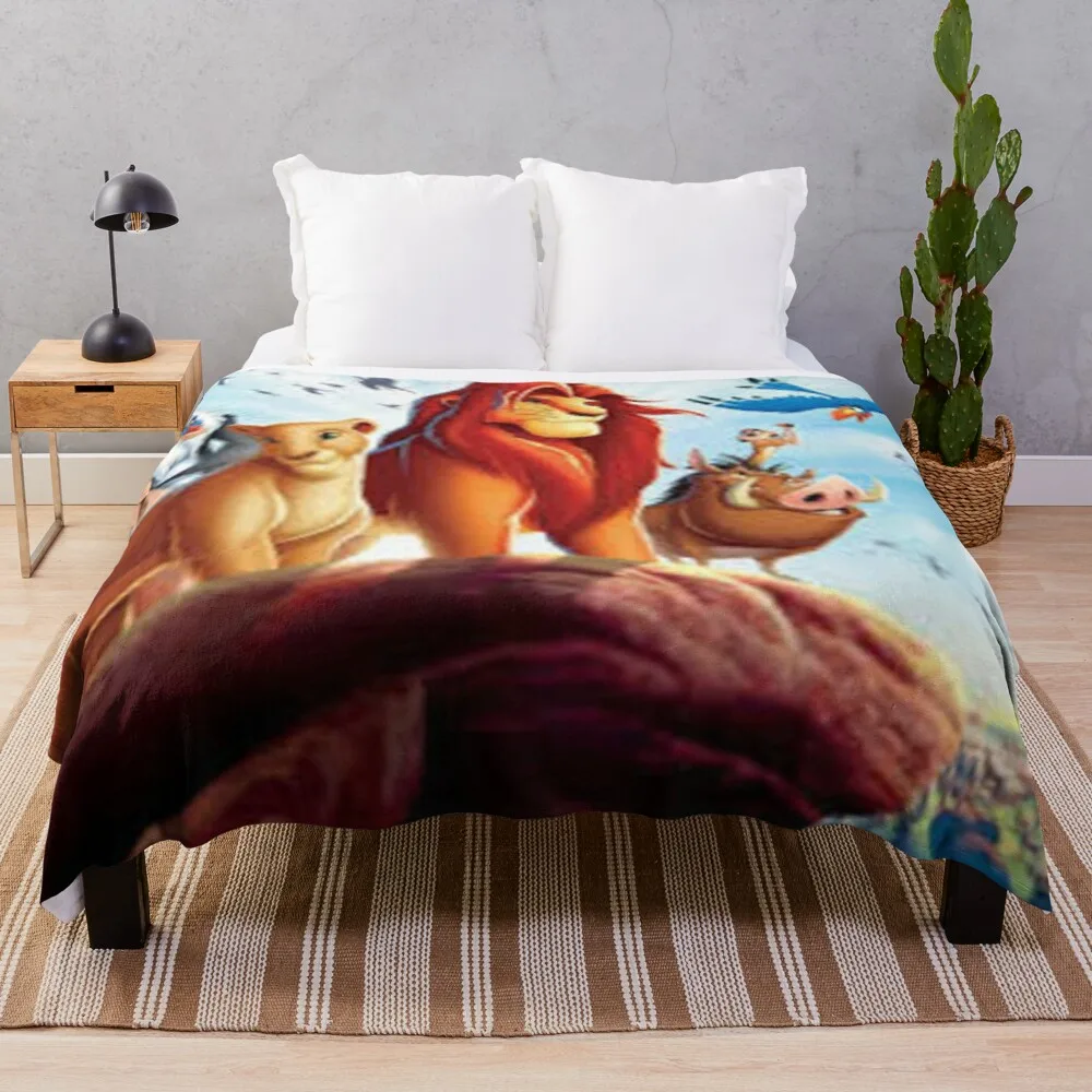 

The Lion King Throw Blanket Double blanket Kid's blanket softest blanket custom blanket
