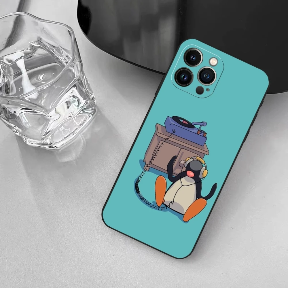 Чехол для телефона PinguS PenguinS iphone 13 11 15 Pro Max 14 12 16 Xs Mini Xr X 7 8 Plus Shell Coque