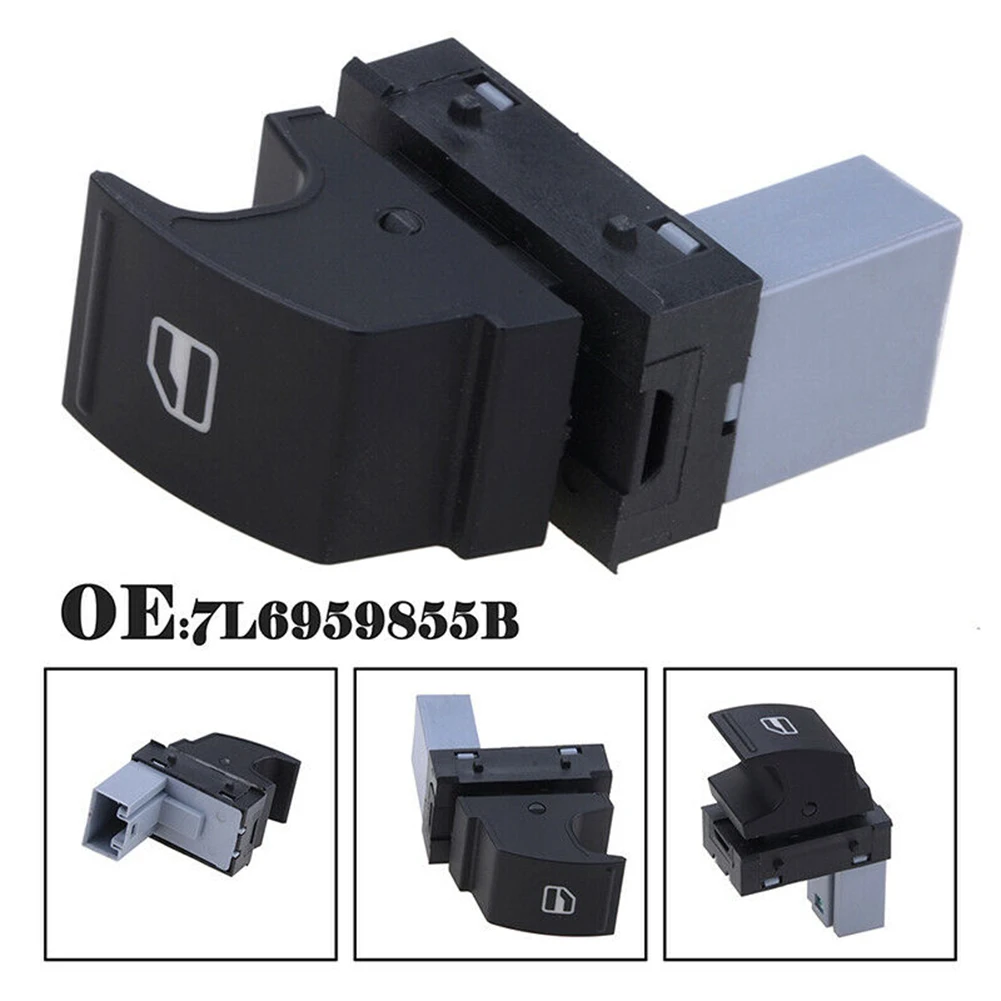 

2 шт./компл. электрическая кнопка переключателя Galss подходит для Golf Seat Ibiza 5J0959855 черный автомобильные аксессуары для интерьера