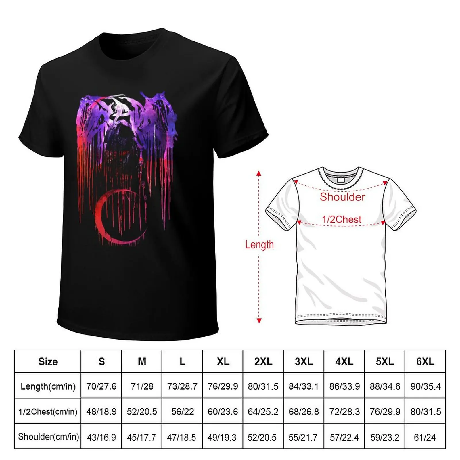 Oceano Revelations Drip T-Shirt синяя арочная рубашка Croswit мужские быстросохнущие рубашки