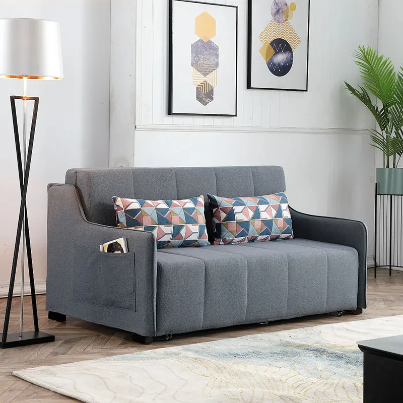 

Storage Sofa Bed Foldable Double Living Room Multifunctional Fabric Sofa