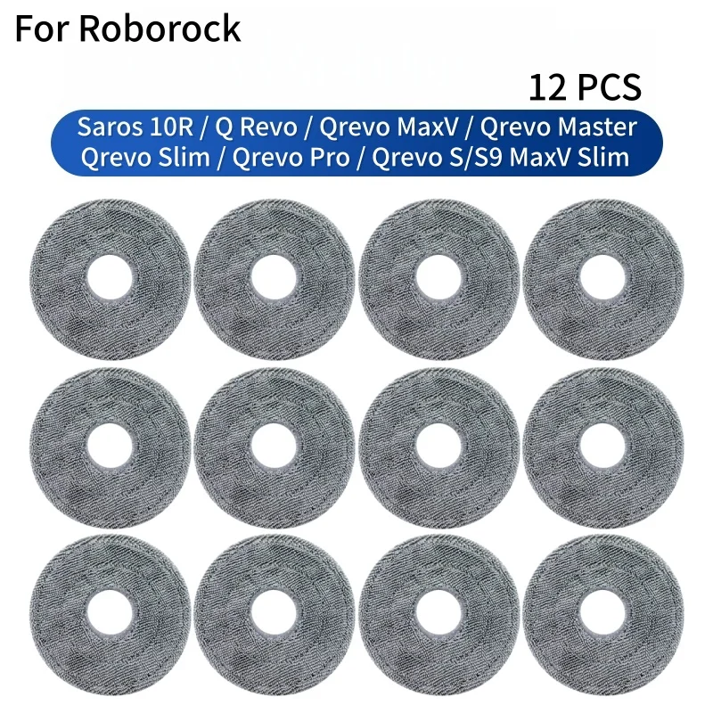 Фото Сменные накладки для робота-пылесоса Roborock Saros 10R / Q Revo / Qrevo MaxV / Qrevo Master / Qrevo Slim / Qrevo Pro / Qrevo S / S9 MaxV №4