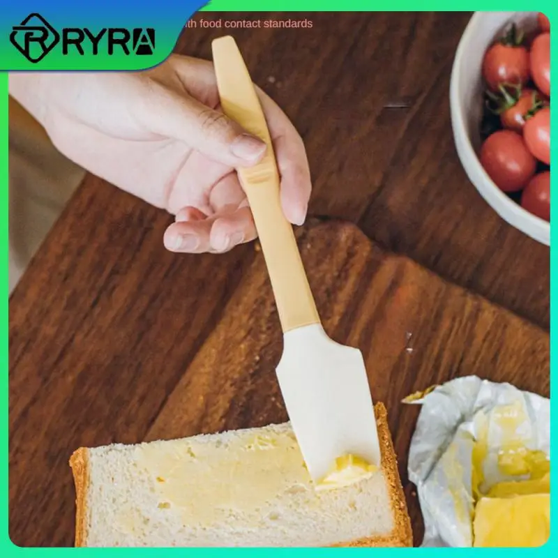 

Silicone Scraper Multifunctional Cooking Spatula No Odor Kitchen Gadgets Can Easily Remove Liquid Stent Design Baking Tools