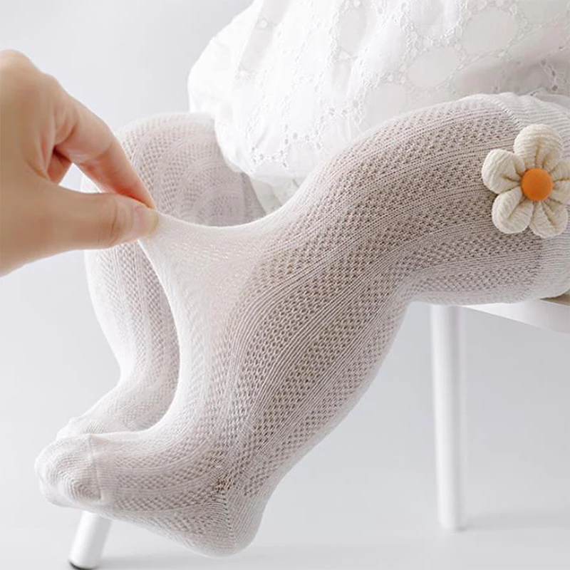Suefunskry детские гольфы для маленьких девочек милые дышащие длинные чулки с 3D