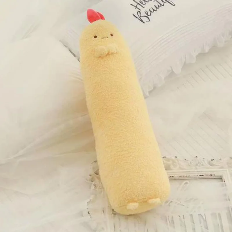 

70cm Corner Creature Fried Shrimp Plush Pillow Toys Japanese Popular Fried Shrim Peluches Cushion Doll Christmas Gift for Girls
