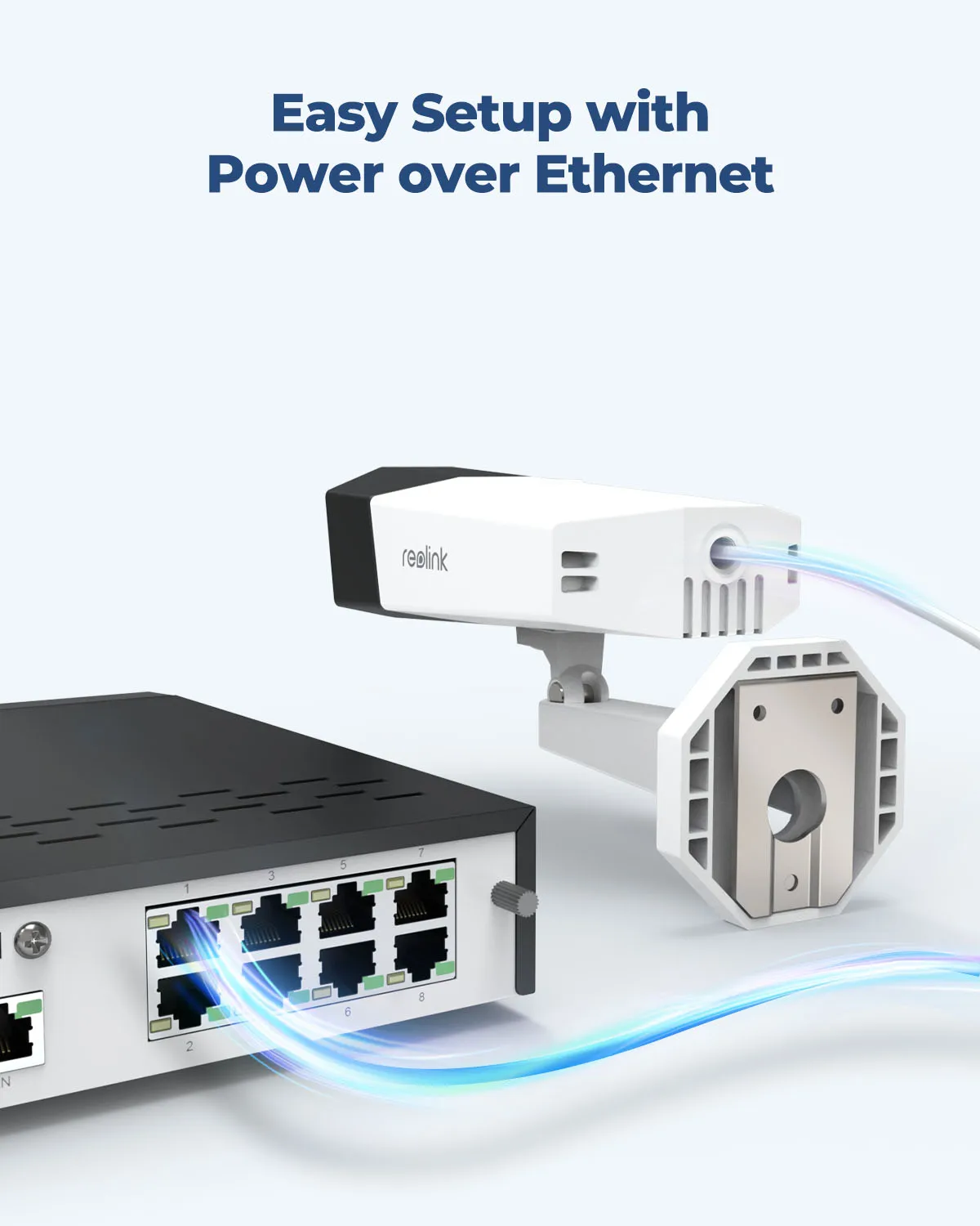 Reolink Duo 2 poe камера 4k с двумя объективами защита для улицы безопасность человека