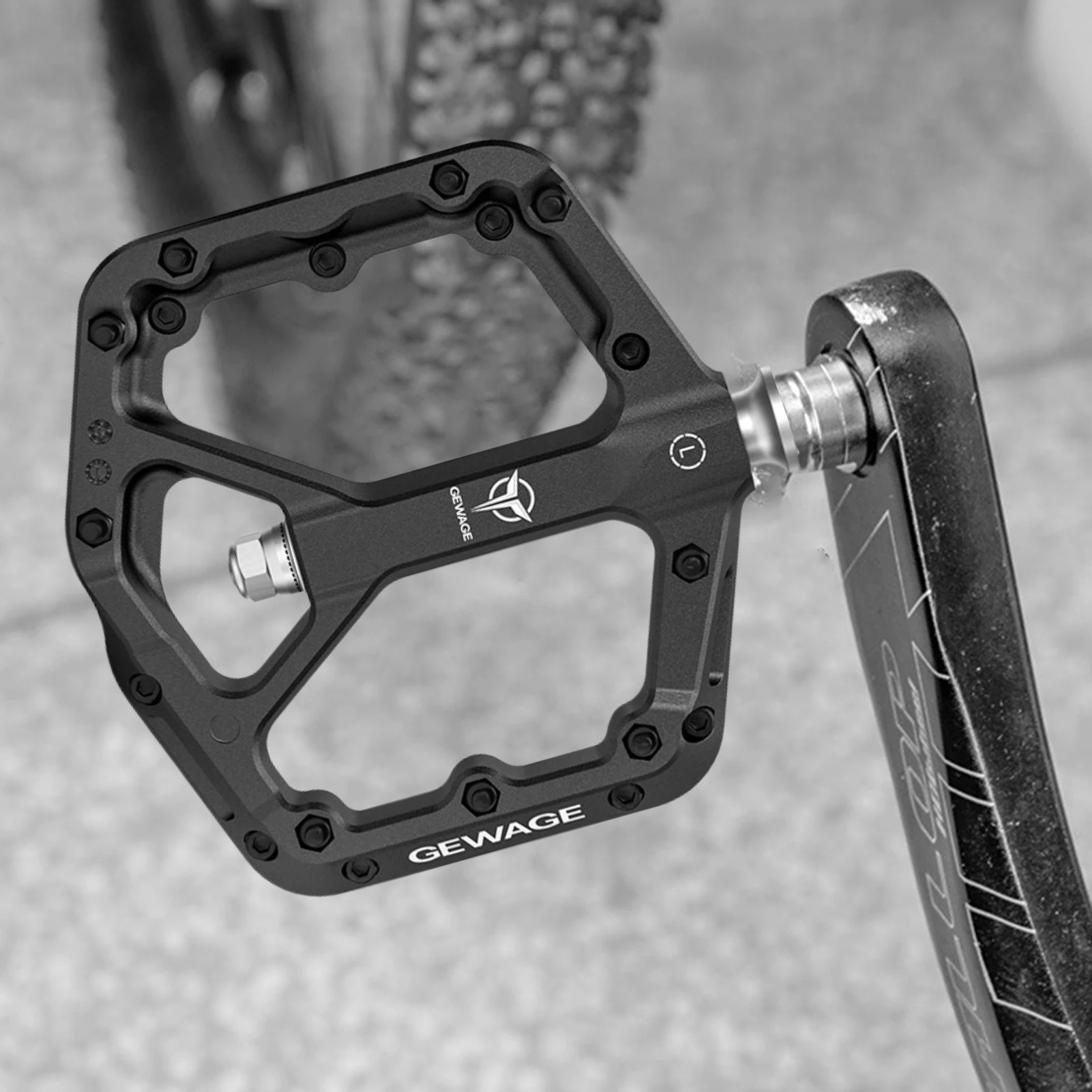 

Pedals Bicycle Pedal Non-Slip Mountain Bike Pedals Flat Platform Applicable Waterproof Cycling Accessories