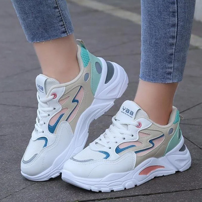 

2022 Women Sneakers Non Slip Soft Women Loafers Student Casual Shoes Tenis Sneakers Retro Chaussure Femme Plus Size