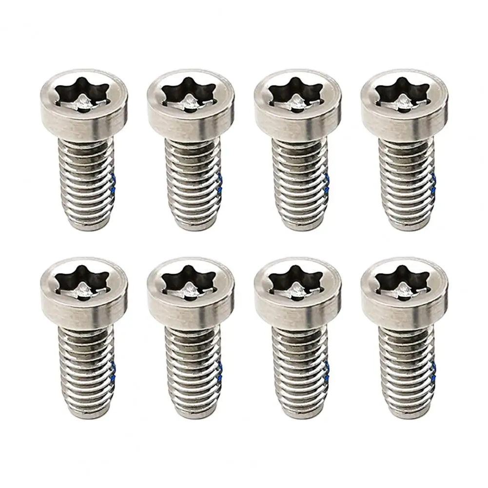 

8Pcs Stone Chainring Bolts for Sram Stainless Steel Bike MTB Brake Disc Screws Crank Bolts Bike Accessories