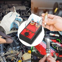car spark plug tester dual holes design ignition candle testers with adjustable working frequency automotive diagnostic tool