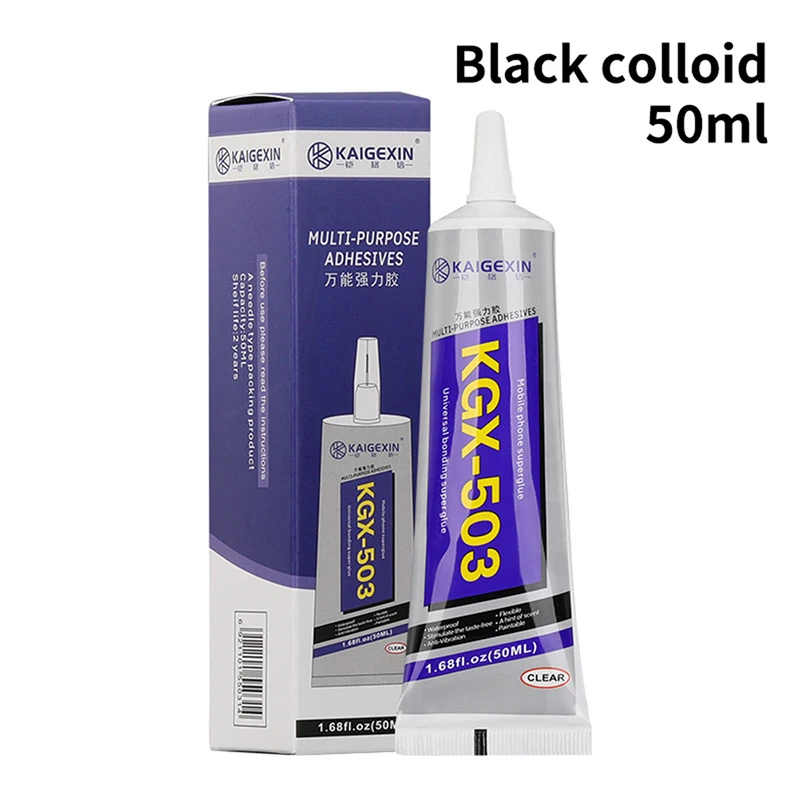 1pc 503 warped edge transparent glue epoxy resin repair lcd mobile phone screen stand sealing glue electronic repair accessories free global shipping