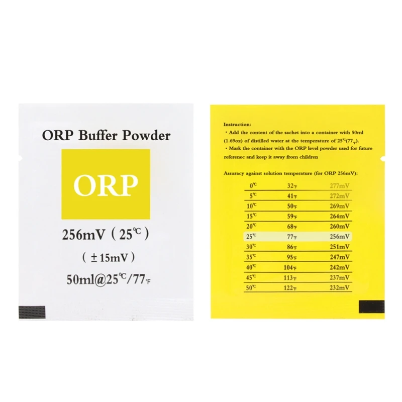 

Порошковый буферный раствор ORP для тестера ORP, измеритель, Калибровочная жидкость мВ, корректирующий порошок