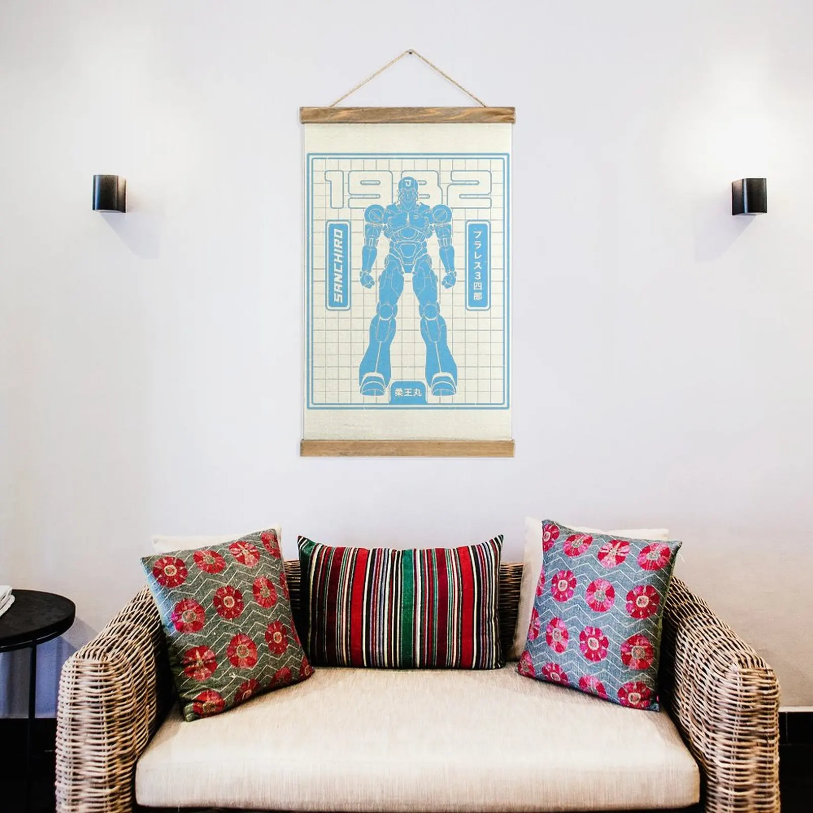 Новинка Plawres Sanshiro Juohmaru Jumaro Es холст висячая картина настенное украшение забавная