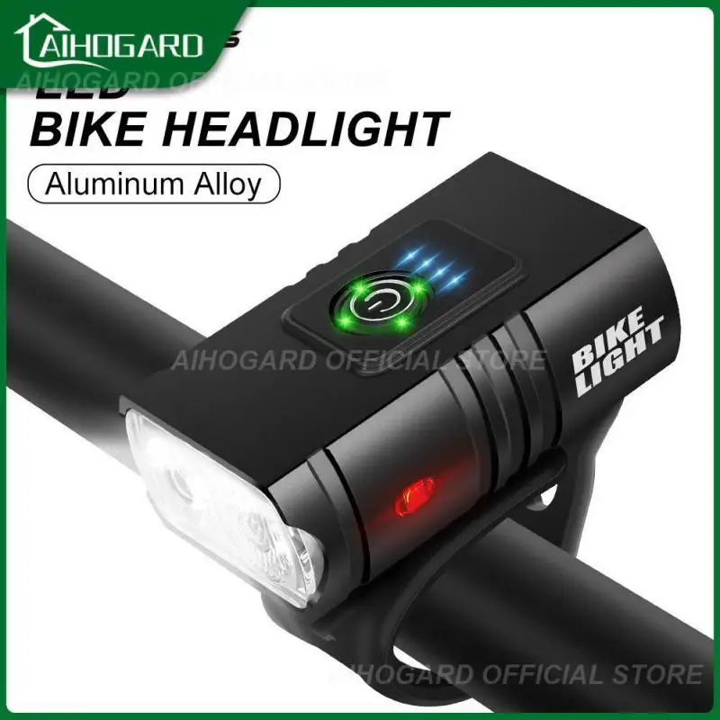 

LED Bicycle Light Bike Front Light USB Rechargeable MTB Road Bike Headlight 10W 1000LM 6 Modes Flashlight Cycling Equipment