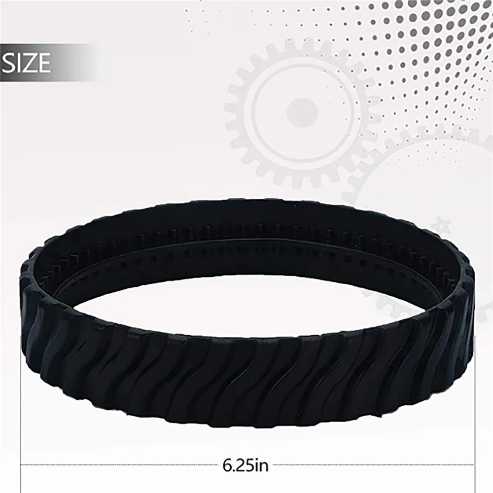 4 шт. сменные противоскользящие резиновые шины для очистки бассейна робот-шины