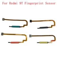 original fingerprint sensor home button flex cable for xiaomi poco m3 redmi 9t touch sensor scanner repair parts
