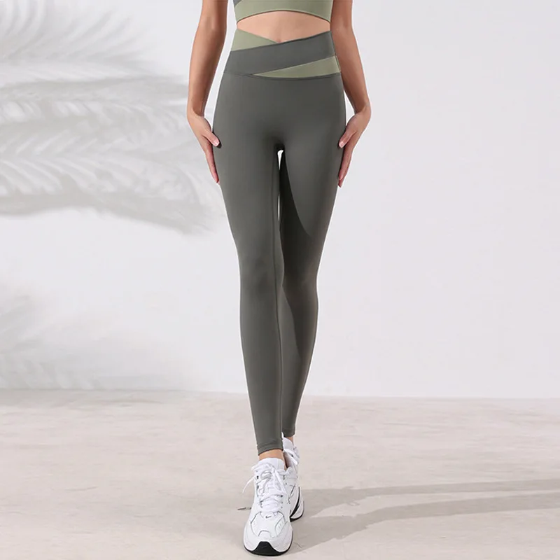 NWT Al Yoga Pants High Waisted Sport Gym Fitness Leggings Women Seamless Legging Elastic Breathable Running Training Tights