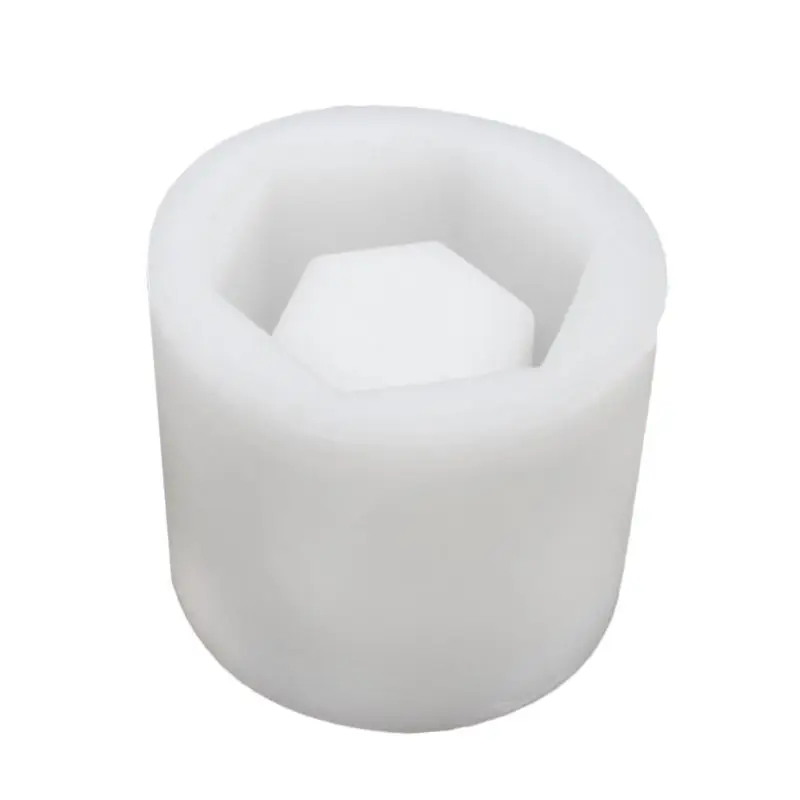 

D0AD Durable Silicone Cactus Flower Pot Mold Cement Concrete Mould DIY Succulent Plant Making Clay Crafts